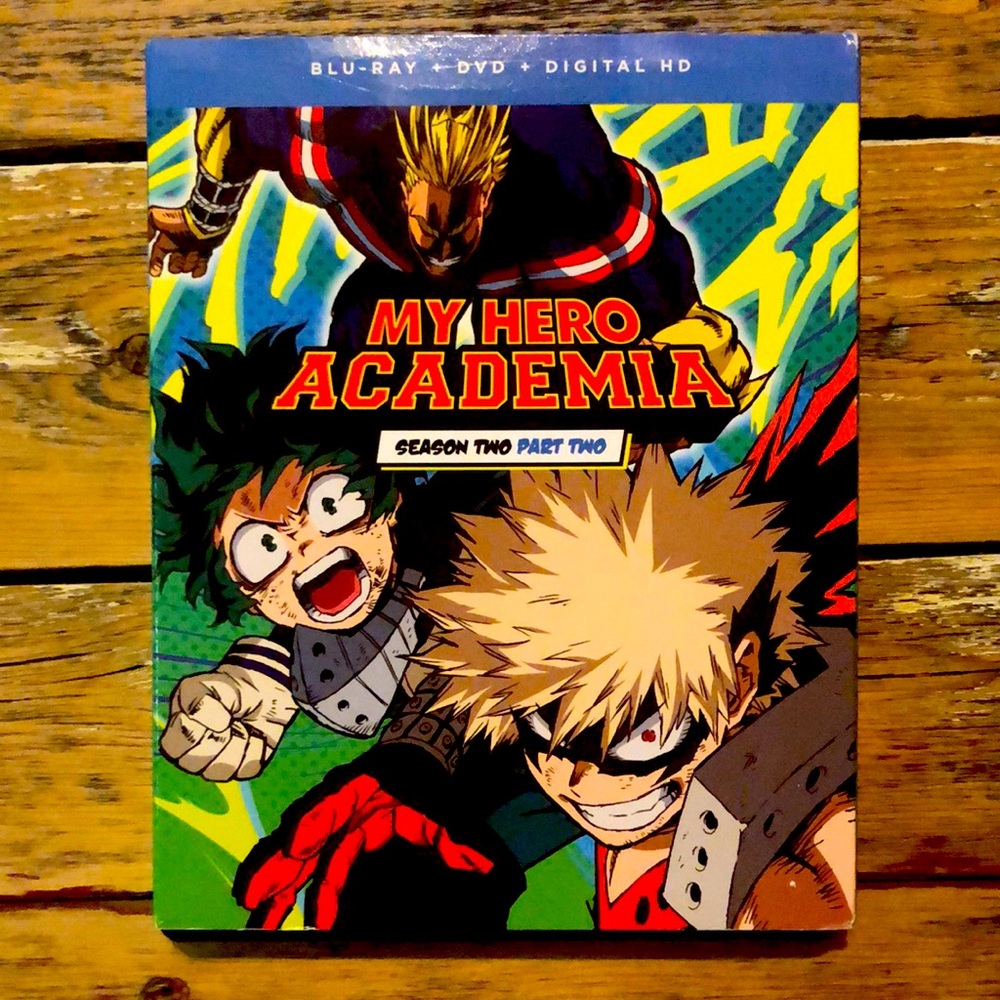 My Hero Academia Season Two Part Two | ALL DISKS, LIKE NEW